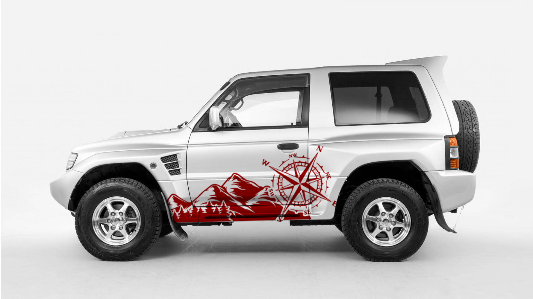 Róża wiatrów + góry - obrazek 4